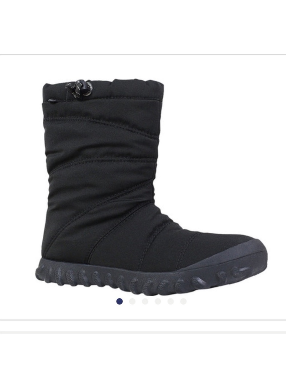 Bogs Women’s  Black W B Puffy Mid Winter Boot size 9